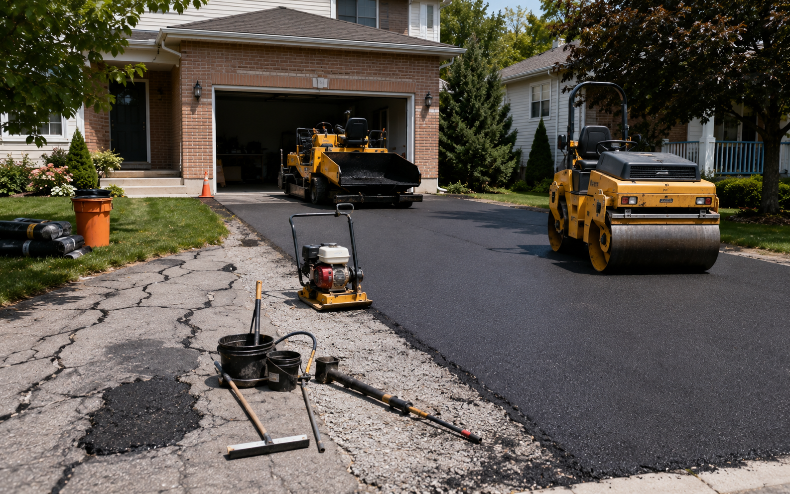 driveway repair resurface or replace