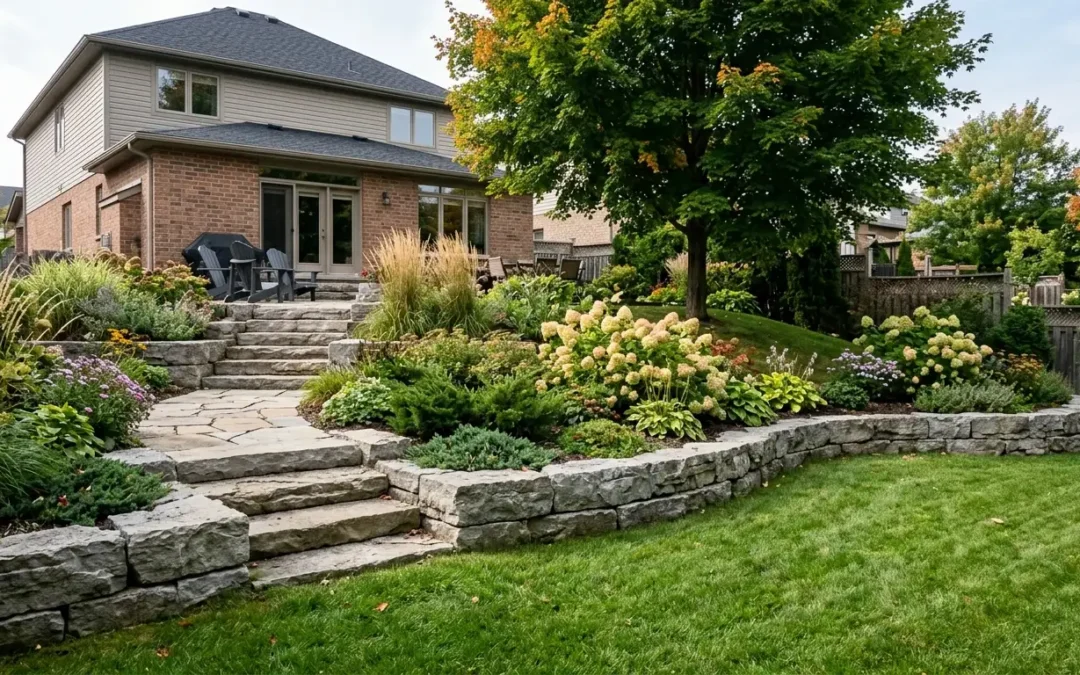 Landscape Design That Works With Ottawa’s Seasons and Slopes